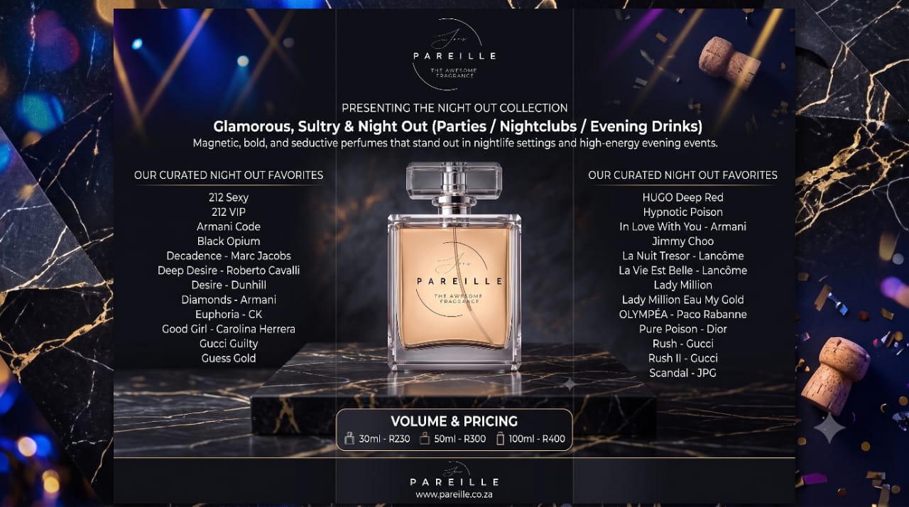 Glamorous, Sultry & Night Out — Sans Pareil ladies collection