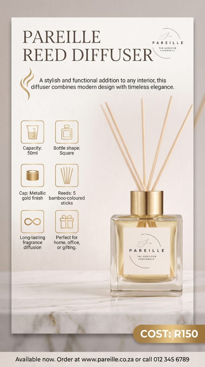 Reed Diffuser product information