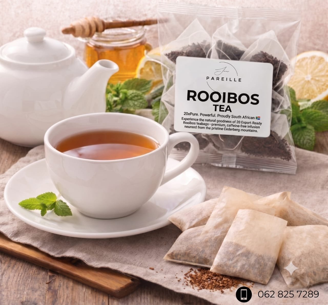 Premium Rooibos Tea — Loose bagged rooibos